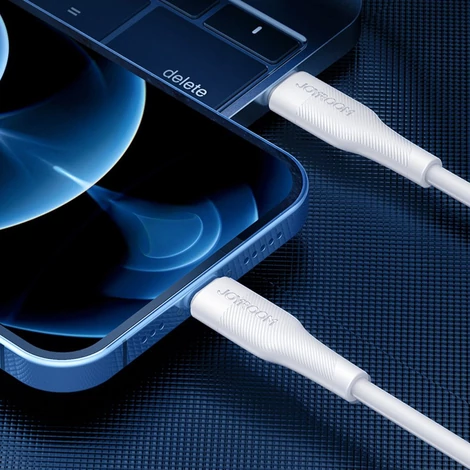 Joyroom gyors töltő USB-C - Lightning kábel, Power Delivery, 2,4 A, 20 W, 1,2 m, fekete (S-1224M3)