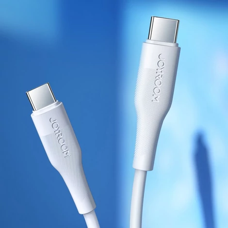 Joyroom gyors töltő USB Type C - USB Type C kábel, Quick Charge, Power Delivery, 3 A, 60 W, 1,2 m, fekete (S-1230M3)