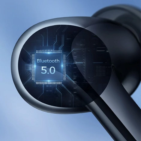 Joyroom TWS vezeték nélküli Bluetooth fülhallgató, fekete (JR-TL6)