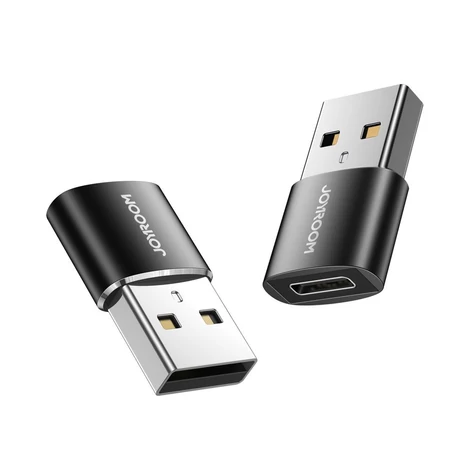 Joyroom adapter USB Type C - USB, fekete (S-H152-Black)