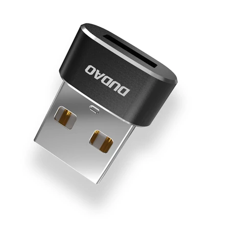 Dudao USB Type-C - USB adapter, fekete (L16AC-black)