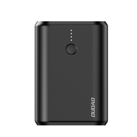 Dudao power bank, 10000 mAh, Power Delivery, Quick Charge 3.0, 22,5 W, fekete (K14_Black)