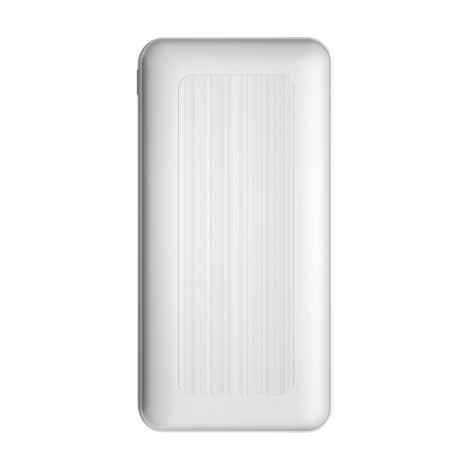 Dudao power bank, 20000 mAh, Power Delivery, 20 W, Quick Charge 3.0, 2x USB / USB Type C, fehér (K12PQ+white)