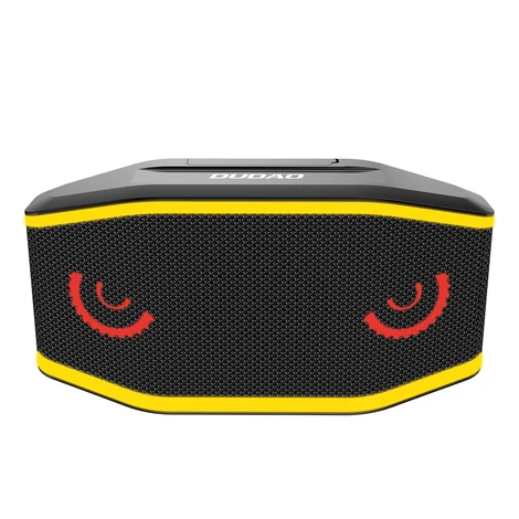 Dudao vízálló IP7 vezeték nélküli Bluetooth 5.0 RGB 5W 1200mAh hangszóró, fekete (Y10XS-black)