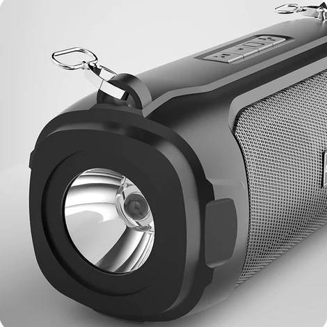 Dudao vezeték nélküli Bluetooth 5.0 hangszóró, 5W, 1200mAh, FM rádió, napelemes, zöld (Y1XS-green)