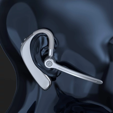 Dudao U4XS Business Headset, vezeték nélküli, Bluetooth 5.0 fülhallgató, szürke (U4XS-gray)