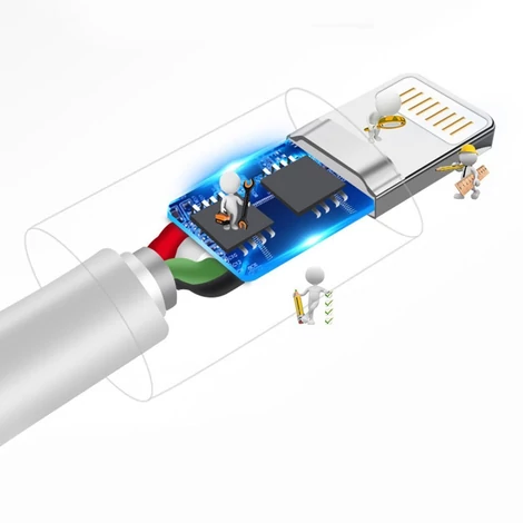 Dudao kábel USB / USB Type C, 3A, 1m, fehér (L1T-white)