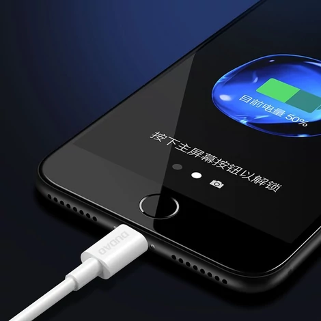Dudao kábel USB / USB Type C, 3A, 1m, fehér (L1T-white)