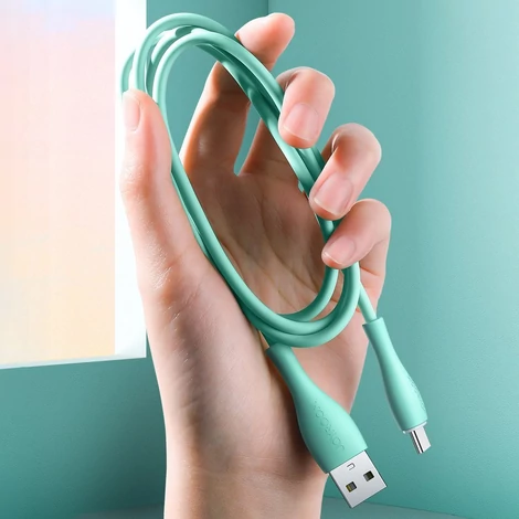 Joyroom USB - USB Type C kábel, 3 A, 1 m, fekete (S-1030M8)