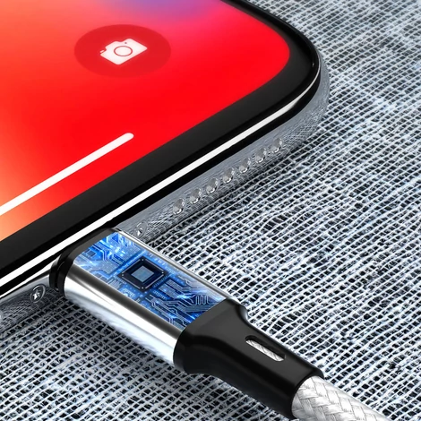 Wozinsky kábel USB - microUSB, 2,4A, 2m, fekete (WUC-M2B)