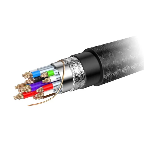 Choetech egyirányú kábeladapter USB Type C - HDMI 4K 60Hz, 1.8m, fekete (CH0021-BK)