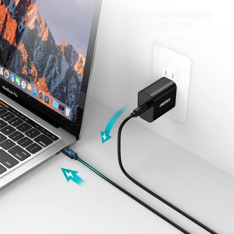 Choetech USB Type C - USB Type C kábel, 3A, 3m, fekete (CC0004-V2)
