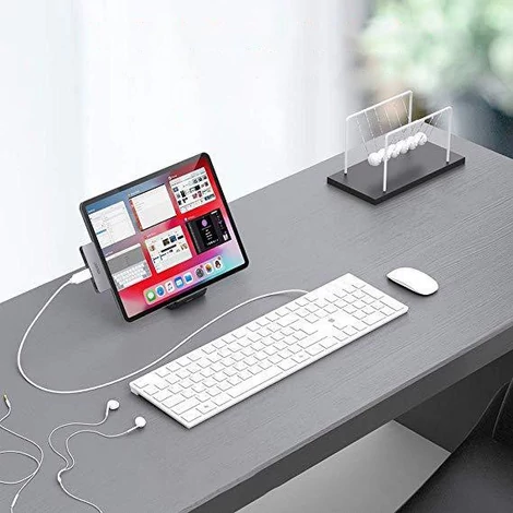 Choetech multifunkcionális USB HUB Typ C 4in1, 60W, PD, Apple iPad Pro készülékhez  (HUB-M13)