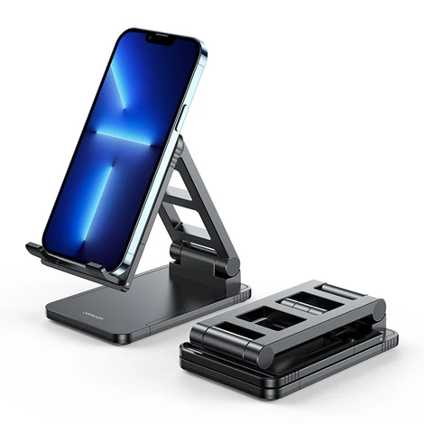 Joyroom összecsukható telefontartó állvány, fekete (JR-ZS282-black)