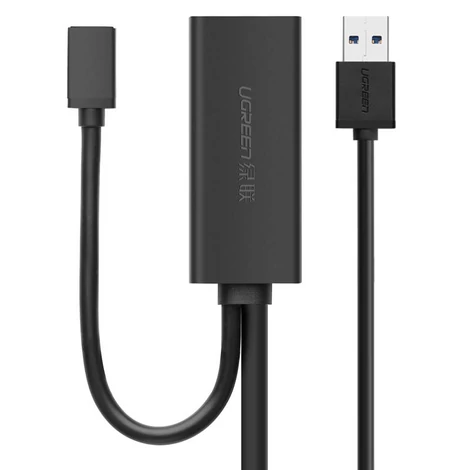 UGREEN US175, USB 3.0, micro USB, hosszabbító kábel, 5 m (fekete)