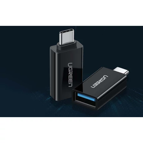 UGREEN US173 USB-A 3.0 – USB-C 3.1 adapter (fekete)