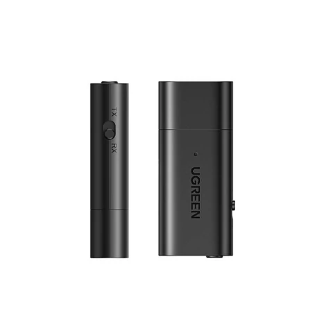 UGREEN CM523 Audio adapter, USB-A - 3,5 mm-es jack adapter, Bluetooth 5.1 (fekete)
