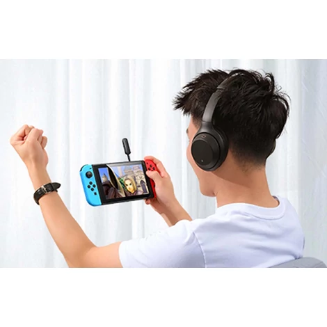 Adó/vevő AUX UGREEN CM403, Bluetooth 5.0 (fekete)