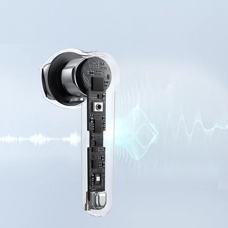 Ugreen HiTune T2 ENC fülbe helyezhető vízálló, vezeték nélküli Bluetooth 5.0 fülhallgató, fehér (WS105-white)