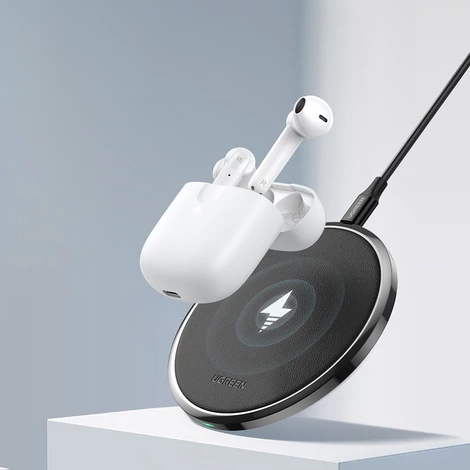 Ugreen HiTune T2 ENC fülbe helyezhető vízálló, vezeték nélküli Bluetooth 5.0 fülhallgató, fehér (WS105-white)