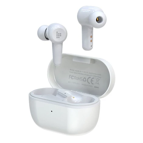 Tronsmart Apollo Air + TWS ANC Bluetooth 5.2 vezeték nélküli fülhallgató, vízálló, fehér (372453)
