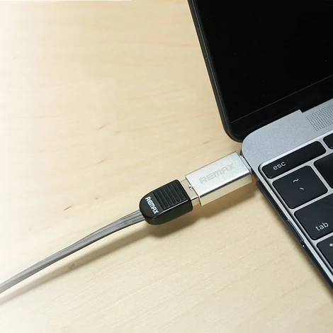Remax OTG adapter USB 3.0 - USB Type C, ezüst (RA-OTG1-silver)