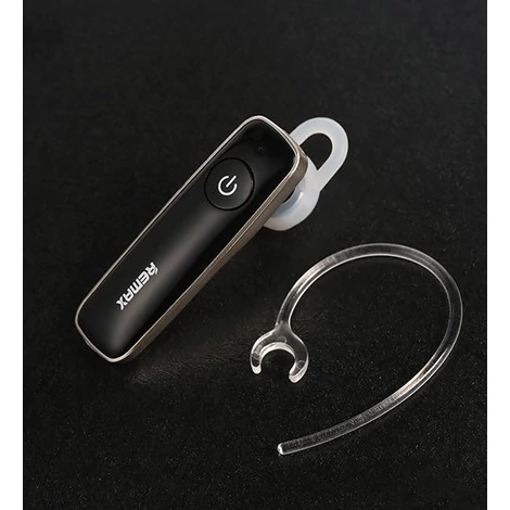 Remax T8 Bluetooth Headset, fülbe helyezhető fülhallgató fülkampóval, fehér