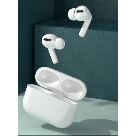 WK Design TWS ANC Bluetooth True vezeték nélküli fülhallgató vezeték nélküli töltőtokkal, fehér (A7-white-Pro)