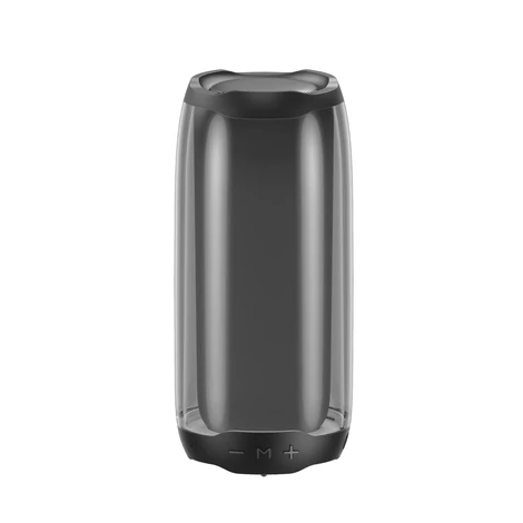 WK Design hordozható vezeték nélküli Bluetooth 5.0 hangszóró, RGB, 2000mAh, fekete (D31-black)