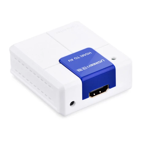 Ugreen adapter konverter HDMI - AV (RCA), fehér (40223)