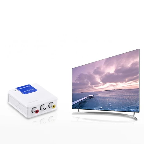 Ugreen adapter konverter HDMI - AV (RCA), fehér (40223)