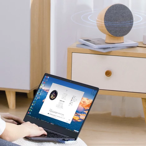 Baseus BA04 mini Bluetooth 5.0 adapter, USB vevő, számítógép adó, fekete (ZJBA000001)