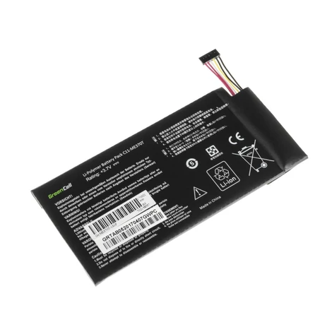 Green Cell tablet akkumulátor C11-ME370T Asus Google Nexus 7 Gen 1 2012