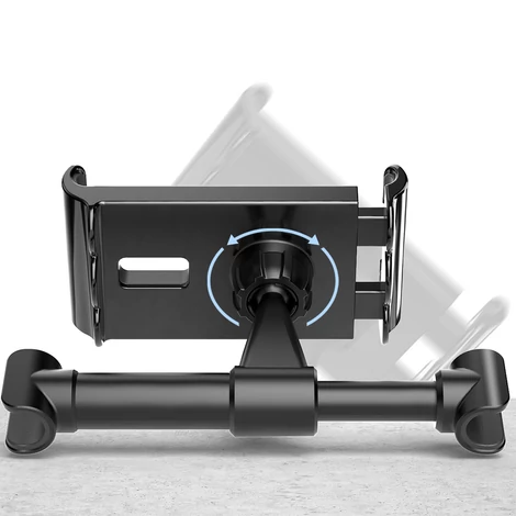 Dudao autós telefon -és táblagéptartó fejtámlához, fekete (F7R-black)