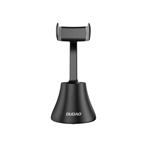 Dudao Gimbal 360 fokban forgatható telefontartó állvány, élő Youtube TikTok felvételek készítéséhez, fekete (F15)