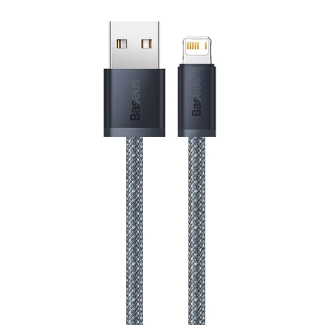 Baseus USB - Lightning kábel iPhone-hoz, 1m, 2,4A, szürke (CALD000416)