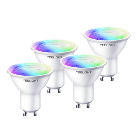 Smart Yeelight W1 GU10 izzó (színes) 4db