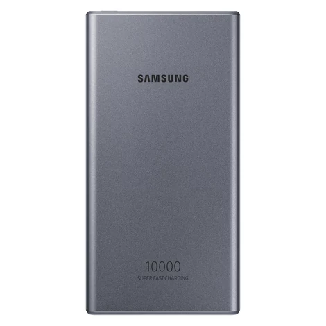 Samsung Power Bank, USB+USB Type C, szupergyors töltés, 25W, 10000mAh, szürke (EB-P3300XJEGEU)