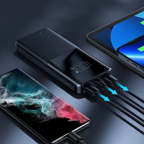 Joyroom power bank 15W 10000mAh PD QC3.0 AFC fekete (JR-T013)