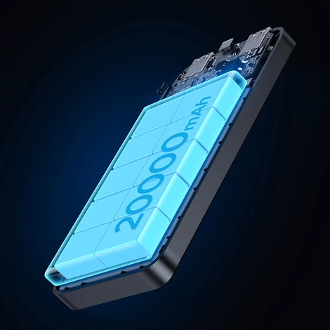 Joyroom power bank 15W 20000mAh PD QC3.0 AFC fekete (JR-T014)