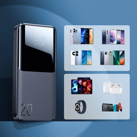 Joyroom power bank 15W 20000mAh PD QC3.0 AFC fekete (JR-T014)