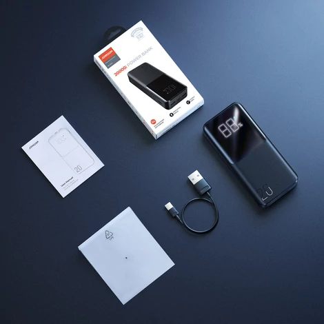Joyroom power bank 15W 20000mAh PD QC3.0 AFC fekete (JR-T014)