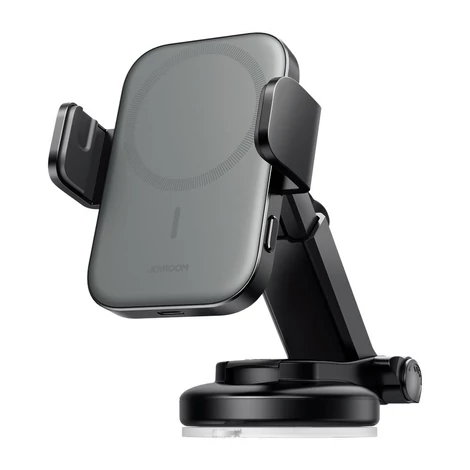 Joyroom autós tartó Qi vezeték nélküli indukciós töltő 15W (MagSafe kompatibilis iPhone-hoz) szellőzőnyíláshoz (JR-ZS295)