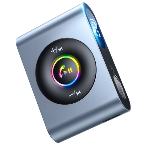 Joyroom autós Bluetooth 5.3 adó és kihangosító készlet AUX 3,5 mm-es mini jack porthoz (JR-CB1)