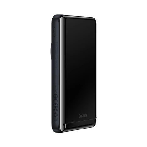 Baseus mágneses vezeték nélküli gyorstöltő Power Bank 10000mAh 20W kék (Baseus Xiaobai sorozatú C-típusú töltőkábellel)