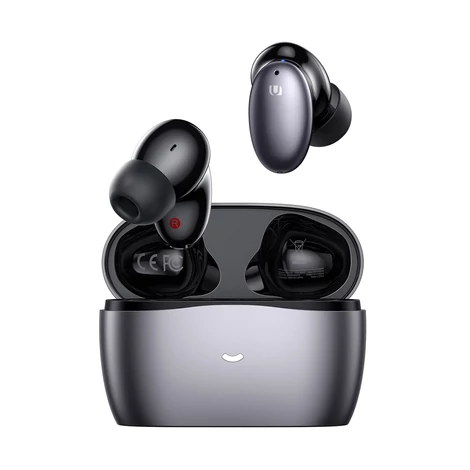 Ugreen HiTune X6 vezeték nélküli fejhallgató TWS Bluetooth 5.0 ANC szürke (WS118)