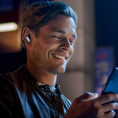 Ugreen HiTune X6 vezeték nélküli fejhallgató TWS Bluetooth 5.0 ANC szürke (WS118)
