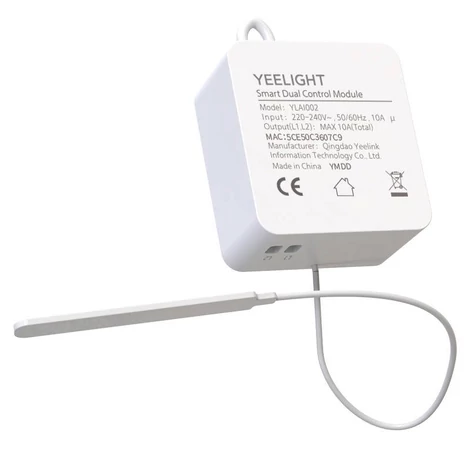 Yeelight Smart Dual Control Module beépíthető WiFi kapcsoló