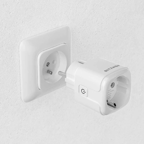 Blitzwolf BW-SHP15 okos aljzat , ZigBee, 3680W