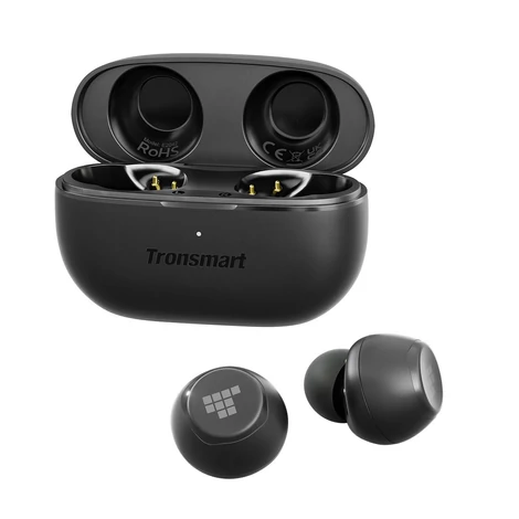 Tronsmart Onyx Pure Hybrid Dual Driver TWS bluetooth 5.3 vezeték nélküli fülhallgató, fekete